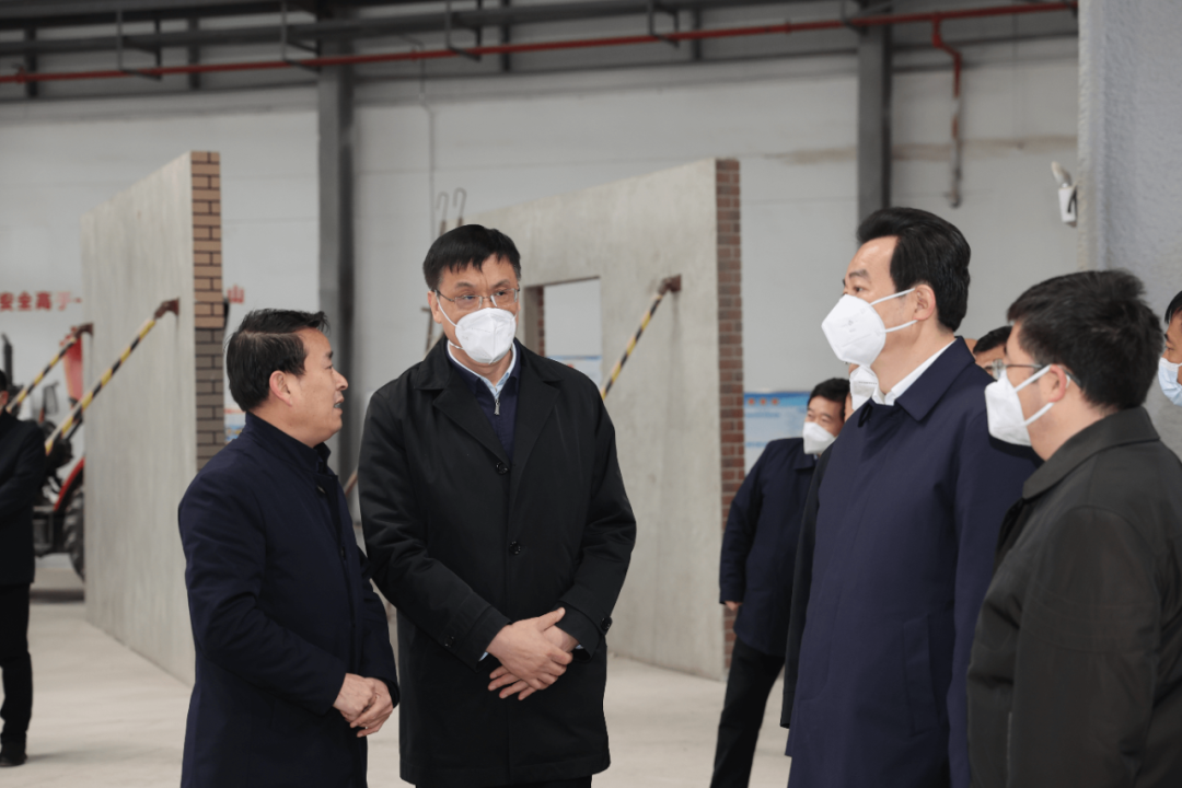 銅川市委書記李九紅一行到陜西建筑產業(yè)投資集團銅川片區(qū)產業(yè)園調研指導工作